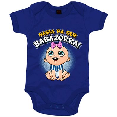 Body bebé nacida para ser Babazorra Alavés fútbol