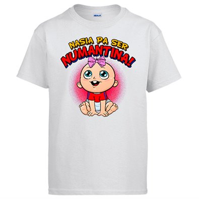 Camiseta nacida para ser Numantina Numancia fútbol