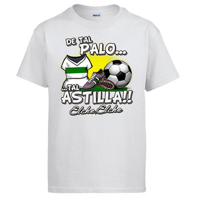 Camiseta de tal palo tal astilla Elche fútbol