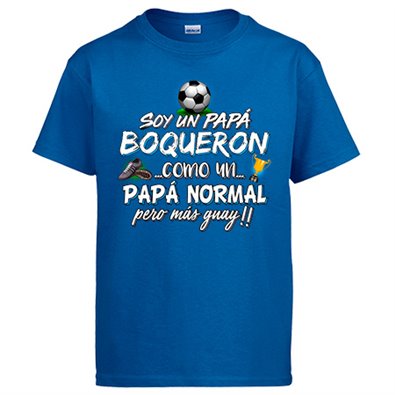 Camiseta soy un papá Boquerón como un papá normal pero más guay