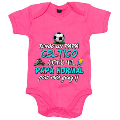 Body bebé tengo un papá Céltico como un papá normal pero más guay